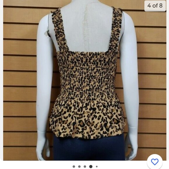 Elodie Red Ruffled Tank Top - Picture 6 of 6